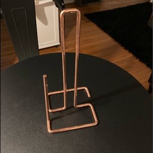 Rose Gold Paper Towel Holder